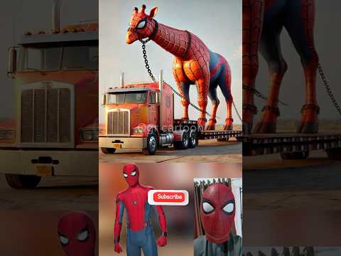 superheroes giant giraffe evaluated😱Marvel& DC-All Characters #marvel #avengers#shorts#qgrcartoon