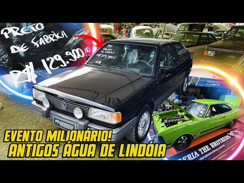 R$129,900 NO GOL QUADRADO! VALORES DOS CARROS NO ENCONTRO DE CARROS ANTIGOS EM ÁGUAS DE LINDÓIA