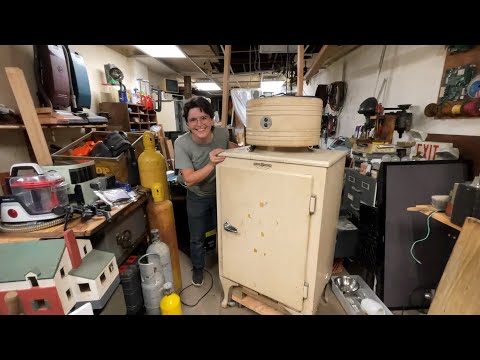 1935 GE Monitor Top Refrigerator: Disassembly, Move, Assemble, Test