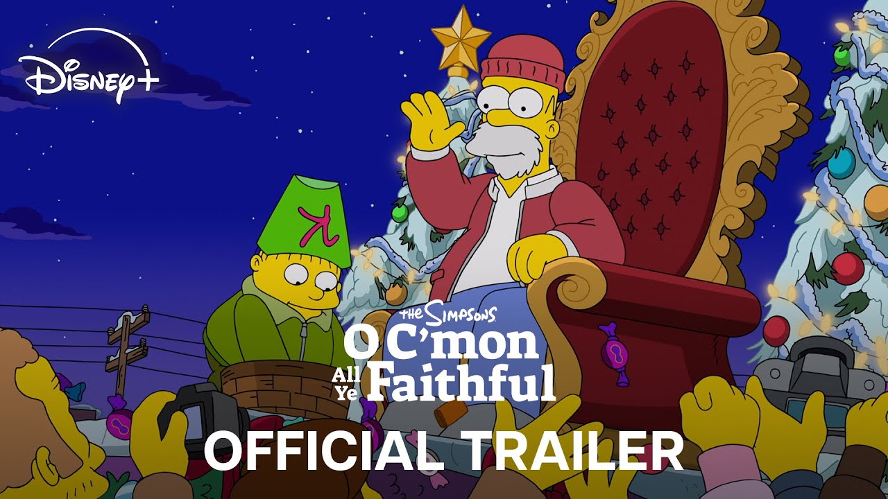 The Simpsons: O C'mon All Ye Faithful Trailerin pikkukuva