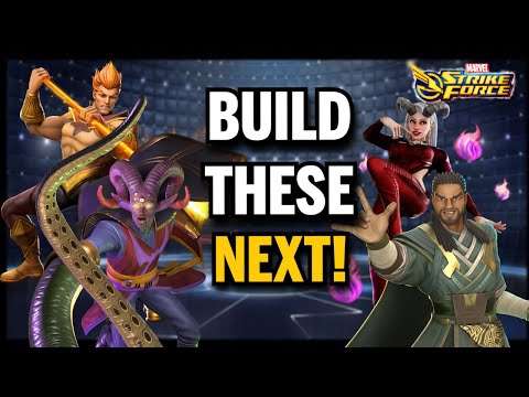 Top Characters To Upgrade In Marvel Strike Force 2025! Alliance War and Cosmic Crucible
