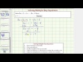 Solving Linear Equations and Verification