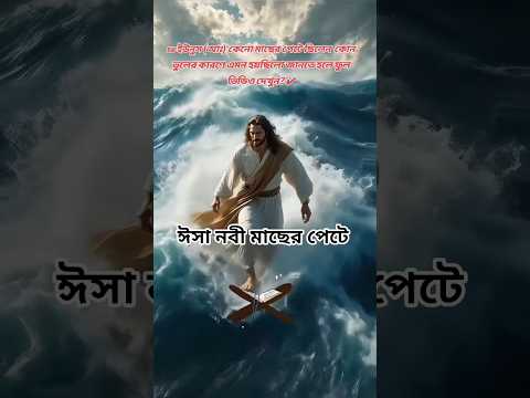 ঈসা নবী মাছের পেটে কেন গেলেন#shorts #shortsvideo #islamic#islam #foryou