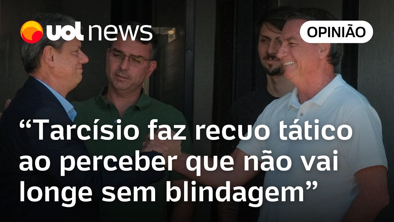 Tarcísio percebeu que não dá para ser candidato a presidente sem blindagem de Bolsonaro | Análise