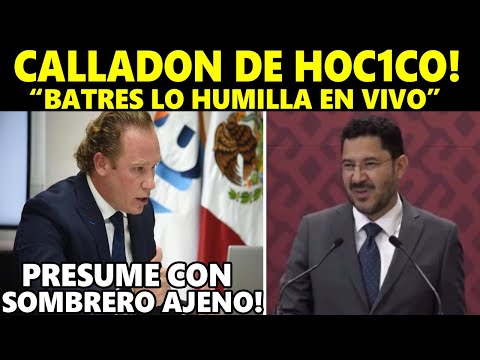 HUM1LLAN en VIVO a TABOADA! ESE SR. del CARTEL Hace caravana con SOMBRERO AJENO: MARTÍ BATRES