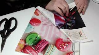 ASMR Magazine Flip Through, Tearing Pages, Ripping, Crinkle  Cutting Whispering #crinkleripping