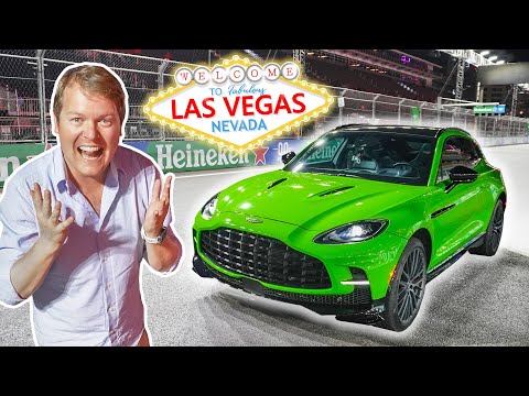 Shmee150 Takes on the Aston Martin DBX 707 at the Las Vegas F1 Grand Prix: A Thrilling Adventure