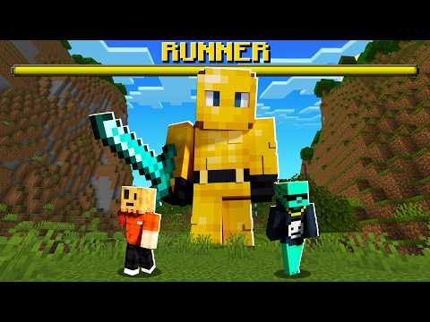 Minecraft Manhunt, but I'm a RAID BOSS