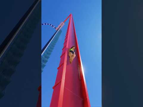 The 90° Death Drop Water Slide – Planet Coaster 2 #waterslide #waterpark #aquapark