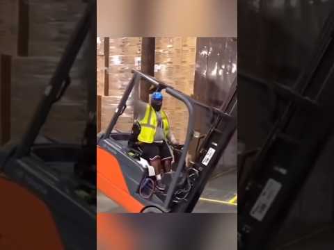 Forklift drivers with no experience #shorts