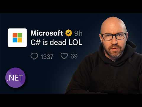 Microsoft Abandons C# and .NET !!!1!1