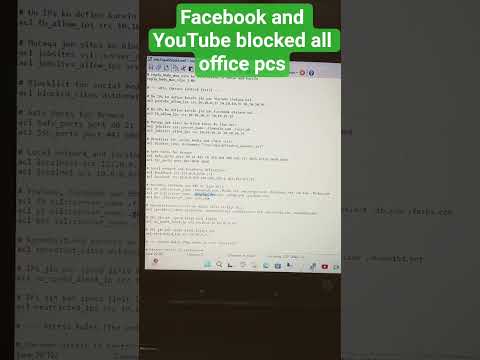 Facebook and YouTube Blocked All users #youtube #facebook #block