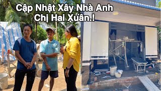 Cập Nhật Xây Dựng Ngôi Nhà Anh Cảnh Sắp Hoàn Thành.!#XuanThao 