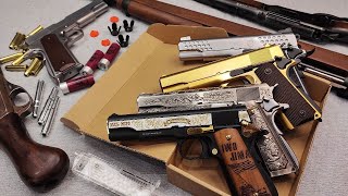 Box of Airsoft 1911 IWO JIMA GUN 💥!