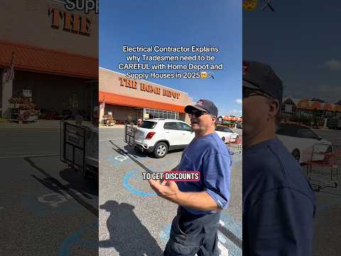 Is Master Electrician Dad right about Home Depot Vs. Supply Houses in 2025? No more Price Breaks