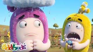 Garden Party DISASTER! ⛈️ Newt's Permanent Rain Cloud! 😵 | Oddbods Full Episode | Funny Cartoons