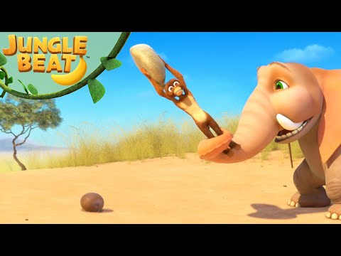 Munki is a Hammer | Jungle Beat: Munki & Trunk | Kids Cartoon 2025