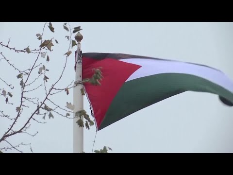 YouTube video thumbnail: US Sanctions Palestinian Authority in Growing Diplomatic Rift