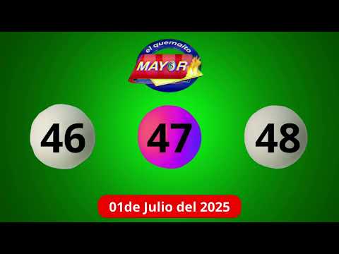 Resultados de la lotería Lotedom de hoy 01 de Julio del 2025