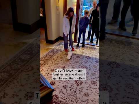 Watch my cockatoo instantly make new friends ๐คฉ #cockatoo #parrot #reaction #friends #cute