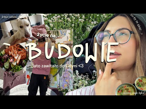 BUDOWLANY VLOG🏠/ jesteśmy naszymi hormonami / desery i sałatki na gorące dni / test indukcji / biuro