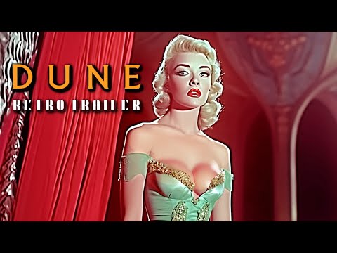 DUNE - 1950's Super Panavision 70 - TRAILER - AI Retro Film Concept