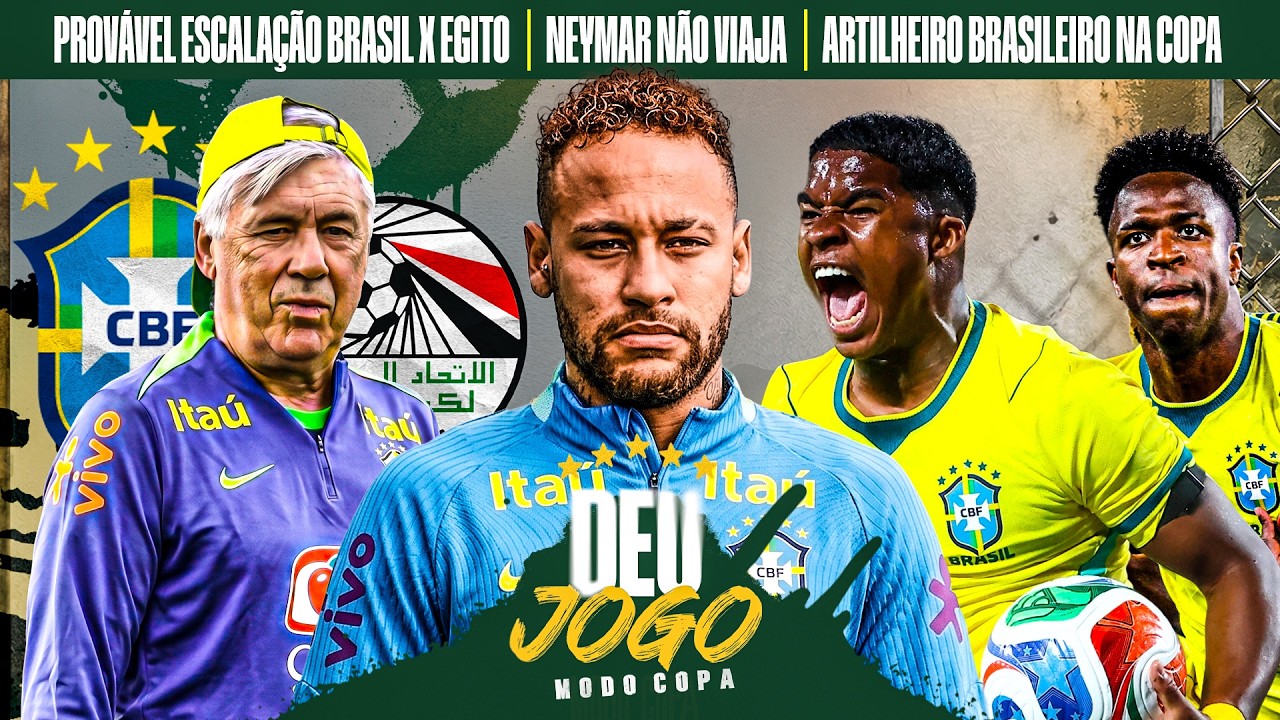 SELEÇÃO BRASILEIRA SE PREPARA PARA COPA DO MUNDO | DEU JOGO - MODO COPA!