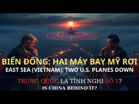 Biển Đông Dậy Sóng Hai Máy Bay Mỹ Rơi – Hay Một Nước Cờ Giăng Bẫy Trung Quốc