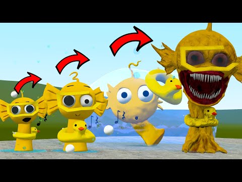 NEW EVOLUTION OF BAILEY SPRUNKI ALL PHASES In Garry's Mod!