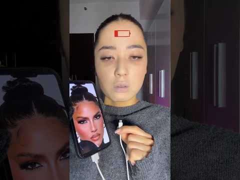 wait…WHAT? #makeuphumor #beautycomedy #makeuptransformation #viralshorts #kamivive