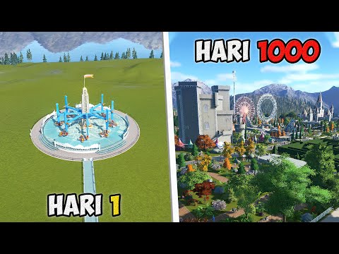 1000 Hari Membangun Taman Hiburan IMPIAN di Planet Coaster