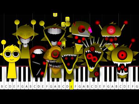 Simon in 10 PHASES (Incredibox SPRUNKI) - Piano Tutorial