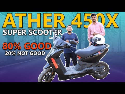 Ather 450X Electric Scooter Ownership Review - Pros & Cons