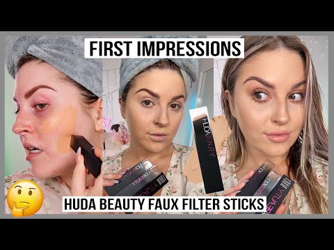 #FauxFilter Skin Finish Foundation Stick ? FIRST IMPRESSIONS 12hr +
