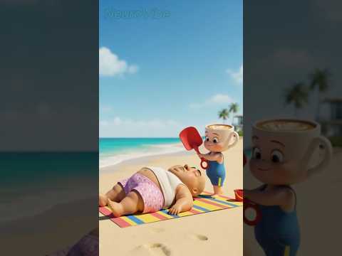 adventures of ballerinacappuccina on the beach#ballerinacappuccina