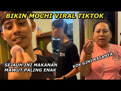 BIKIN MOCHI VIRAL TIKTOK LAGI. DICOBAIN LANGSUNG SAMA TIM GINI REAKSINYA