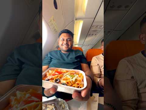 What I ate in A Flight While Travelling From Delhi To Ranchi