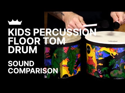 Remo: Kids Percussion Floor Tom Sound Comparison