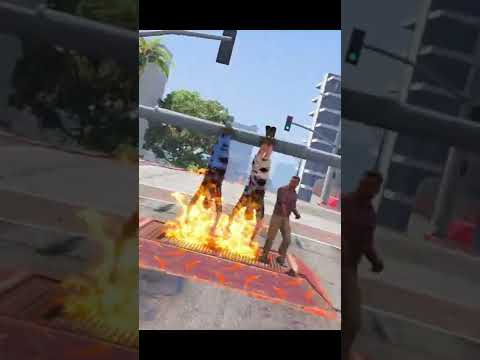 GTA V FRANKLIN CHEATED MICHAEL AND LESTER #Shorts | Nuclear Vishu