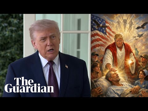 'I make people a lot better': Trump says controversial AI image portrayed him as a doctor