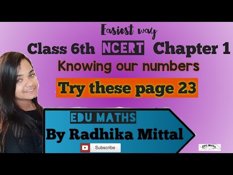 Ques 1-3||Try these page 23||Chapter 1||Knowing our...