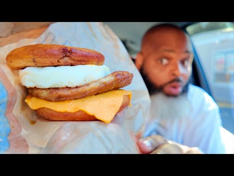 NEW McDonald's Spicy Egg McGriddle Review!