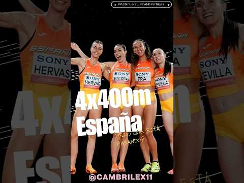 Que está pasando con España en Atletismo??? #youtubeshorts #deporte