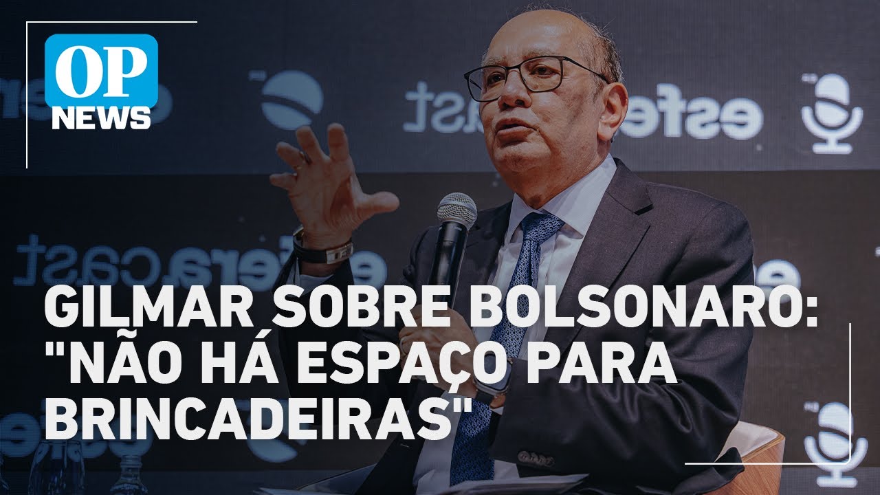 Gilmar Mendes relembra que Bolsonaro está inelegível e declara que STF apoia Moraes | OP News