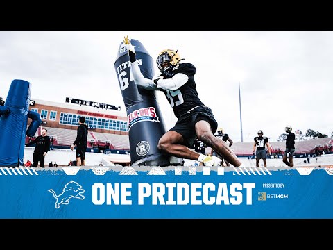 One Pridecast Episode 130: Dannie Rogers and Toledo S Tycen Anderson talk after Senior Bowl practice video clip