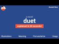 Understanding the Word 'Duet'
