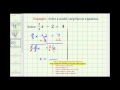 Linear Equation Solving Techniques