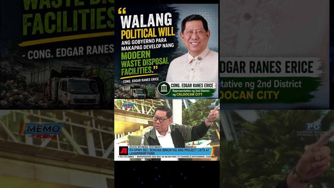 Walang Political Will ang gobyerno ng Pilipinas