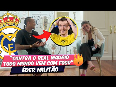 EXCLUSIVO: MILITÃO FALA DE REAL MADRID, SELEÇÃO BRASILEIRA E FINAL DA CHAMPIONS!