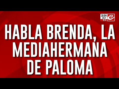 Habla Brenda, la media hermana de Paloma: "A los 24 años conocí a Omar como papá"